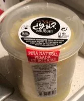 Mängden socker i Piña natural pelada en rodajas