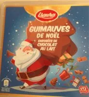 Mängden socker i Guimauves de Noël Enrobées de Chocolat au Lait