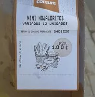 Mängden socker i Mini hojaldritos