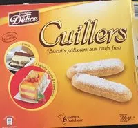 Mängden socker i Cuillers