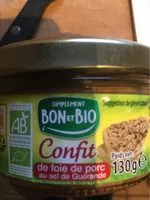 Mängden socker i Confir de foie de porc