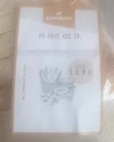 Mängden socker i Pan Pavé