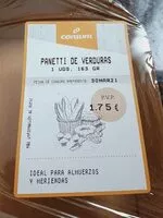 Mängden socker i Panetti de verduras