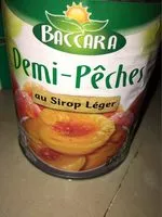 Mängden socker i Demi-Pêches au sirop léger