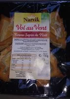 Mängden socker i Vol au Vent Forme Sapin de Noël