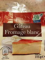 Mängden socker i Gateau au fromage blanc