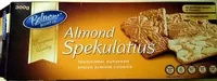 Mängden socker i Almond Spekulatius