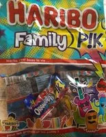 Mängden socker i Haribo family