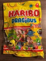 Mängden socker i Dragibus Family Zak 400 Gram (haribo)