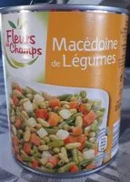 Mängden socker i Macédoine de légumes