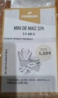 Mängden socker i PAN MINI DE MAIZ 11