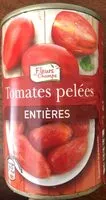 Mängden socker i Tomates pelées entières