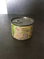 Mängden socker i Cœurs de Palmiers