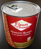 Mängden socker i Haricots Blancs à la tomate