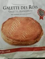 Mängden socker i Galette des rois frangipane
