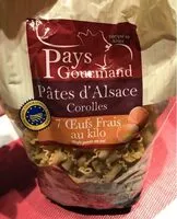 Mängden socker i Pates D'alsace Corolles