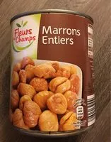 Mängden socker i Marrons Entiers