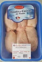 Mängden socker i Haut de cuisse de poulet