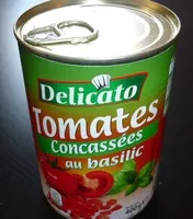 Mängden socker i Tomates concassées au basilic