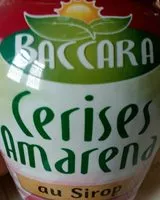 Mängden socker i Cerises amarena au sirop