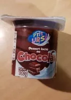 Mängden socker i Dessert lacté au chocolat