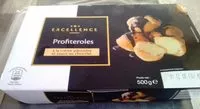 Mängden socker i Profiteroles à la Crème Pâtissière et Sauce au Chocolat