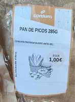 Mängden socker i Pan de picos