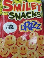 Mängden socker i Smiley snack drizz saveur pizza