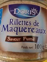 Mängden socker i Rillettes de maquereaux saveur fumé