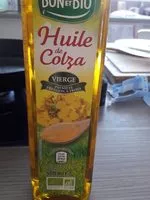 Mängden socker i Huile de colza