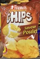 Mängden socker i Chips saveur Poulet