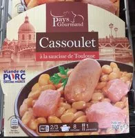 Mängden socker i Cassoulet à la saucisse de Toulouse