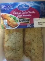 Mängden socker i Filet de colin d'alaska façon meunière