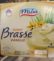 Mängden socker i Yaourt brassé vanille