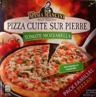 Mängden socker i Pizza cuite sur pierre Tomate Mozzarella