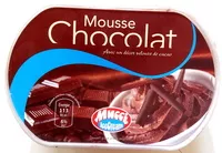 Mängden socker i glace mousse au chocolat