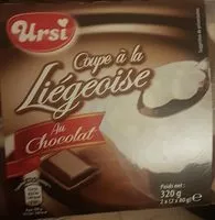 Mängden socker i Coupe à la liégeoise