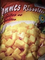 Mängden socker i Pommes Rissolées