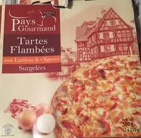 Mängden socker i Tarte flambées pays gourmand