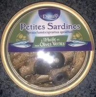 Mängden socker i Petites sardines au thym et au citron