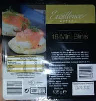 Mängden socker i Mini blinis