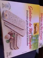 Mängden socker i Galettes De Riz Complet
