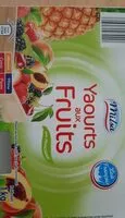 Mängden socker i Yaourt aux fruits