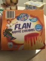 Mängden socker i Flan nappé caramel
