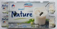 Mängden socker i Yoghourt nature