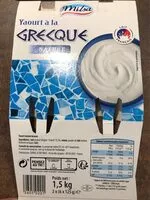 Mängden socker i yaourt à la grecque