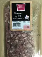 Mängden socker i Fromage de tete aux herbes