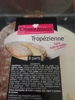 Mängden socker i Tropezienne