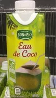 Mängden socker i Eau de coco