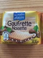Mängden socker i Gaufrette Noisette